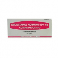 PARACETAMOL NORMON EFG 650...