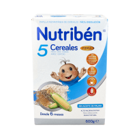 Nutribén 5 cereales fibra 600g