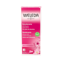 Weleda desodorante de rosa...
