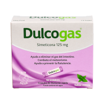 Dulcogas 18 sobres 125mg
